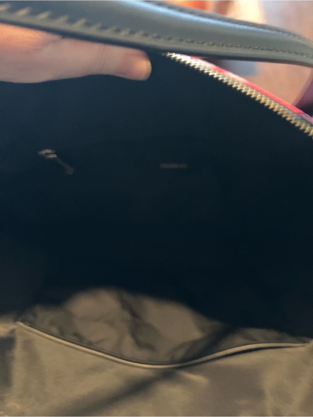 Furla Pink and Light Pink Zebra-Pattern Tote - Picture 5 of 8